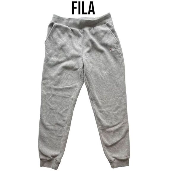 Fila Adult Gray Sweatpants Size M - Picture 1 of 8
